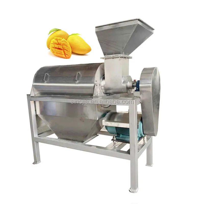 Penggunaan Industri Mesin Pulping Hawthorn/Pulper Pitting Mangga/Mesin Pembuat Pasta Asam Jawa