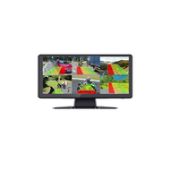 Caméra DVR de véhicule 10.36 pouces 6 canaux 1080P grand Angle avec mode de stationnement de détection de mouvement pour voitures camions chariots élévateurs grues