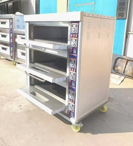 Four électrique commercial à 2 niveaux avec 4 plateaux et étagère, contrôle numérique, 380V, pour boulangerie, pizza, pâtisserie, <span class=keywords><strong>bon</strong></span> prix - Product Image 6