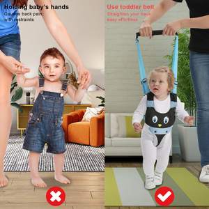 Arnés para caminar para bebés, transpirable, de mano, ajustable, ayuda para levantarse, cinturón de aprendizaje para niños de 8 a 24 <span class=keywords><strong>meses</strong></span>, actividad para bebés - Product Image 5