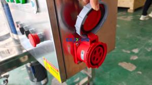 CYJX 50L tangki pencampur pemanas listrik tangki peleburan Gelatin dengan homgenizer pencampur geser tinggi Mixer industri dengan pemanas - Product Image 4