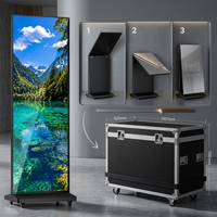Écran LED pliable 4K COB GOB à micro-pixels, affichage numérique sans soudure pour boutique de luxe et exposition