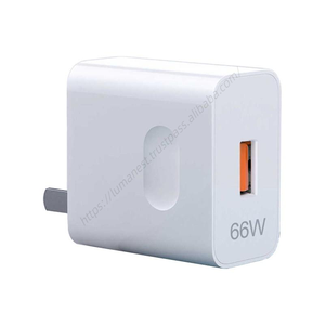 Adaptador de Corriente de Carga Rápida Portátil de 66W para UE, EE. UU. y Corea, Cargador de Pared USB para Teléfonos Android con Cable de 1M y 6A, Venta al Por Mayor - Product Image 5