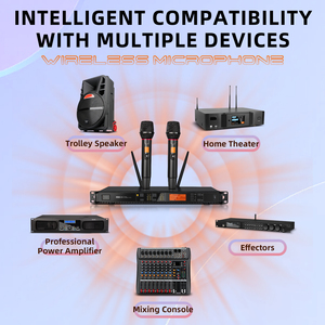 Micrófono Inalámbrico UHF Profesional DR28, Dinámico, Cardioide, Metálico, de Mano, con Cancelación de Ruido y Diseño Ligero, a Bajo Precio - Product Image 5