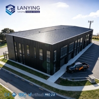 Almacén de Estructura de Acero Prefabricada, Edificio de Almacenamiento de Gran Envergadura, Solución de Almacén Logístico con Estructura de Acero Resistente