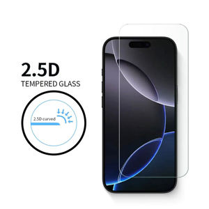 ฟิล์มกระจกนิรภัยแบบยืดหยุ่น 9H 2.5D Ultra Clear หนา 0.33 มม. สำหรับ iPhone 11 12 13 14 15 16 17 Pro Max - Product Image 2