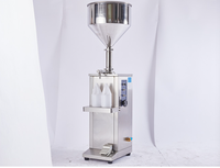 Macchina Manuale Verticale per Riempimento e Imbottigliamento di Liquidi e Paste per Gelato e Burro di Arachidi