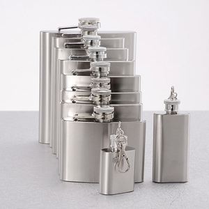 Custom 2 4 6 8Oz Alcohol Flask Male Whisky Wine Pot Bottle Portable <b>Pocket</b> Box Set Outdoor Stainless Steel Hip Flasks - Product Image 3