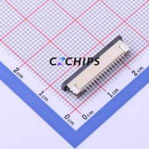 FC10-S16DCU-00 FFC/FPC Connector SMD,P=1mm,Horizontal Mount Connector Drawer Type Top Contact 16P 1mm - Product Image 2