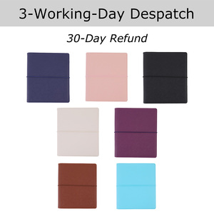 Yihe Petit carnet A5 en cuir Saffiano 7 couleurs, à anneaux, avec inserts pour <span class=keywords><strong>agenda</strong></span>, séparateurs et pochettes <span class=keywords><strong>de</strong></span> classement - Product Image 3
