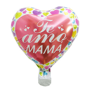 Nuovo 10 pollici spagnolo giorno della mamma serie <span class=keywords><strong>a</strong></span> forma di cuore palloncini di lamina per la decorazione del partito - Product Image 6