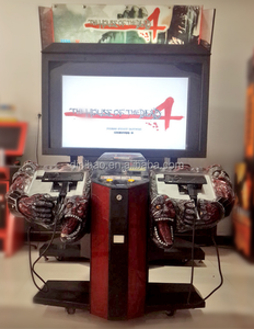 Arcade moneda Arcade operados por simulador de tiro vídeo de máquina de juego de <span class=keywords><strong>la</strong></span> casa de muertos 4 Doble jugadores - Product Image 4