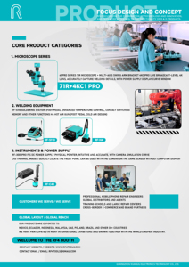 <span class=keywords><strong>Microscopio</strong></span> Trinocular con Zoom Continuo RF4, Ocular Gran Angular WF10X23 con Actualización <span class=keywords><strong>de</strong></span> <span class=keywords><strong>Microscopio</strong></span> a Prueba <span class=keywords><strong>de</strong></span> Polvo 0,5 xCTV - Product Image 6