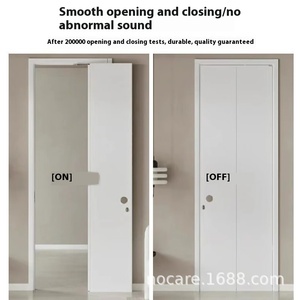 Hiện đại 180 độ chia cửa gỗ trượt theo dõi thiết lập hoàn chỉnh gấp cửa phần cứng phụ kiện phẳng thấp hơn đường sắt vít <span class=keywords><strong>Swing</strong></span> - Product Image 5