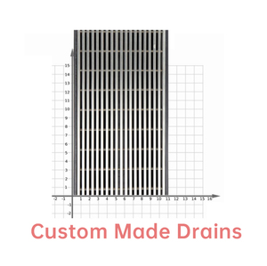 Grille de drainage en acier inoxydable sur mesure pour piscine, douche, gouttière extérieure, <span class=keywords><strong>bande</strong></span> de drainage, grille de drainage 304 316 SS - Product Image 3