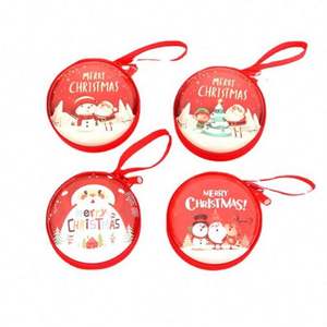 Promotion Fashion Waterproof <b>Christmas</b> Gift Pocket Small <b>Money</b> <b>Wallet</b> Girls Mini Iron Coin Purse <b>for</b> Kids - Product Image 1