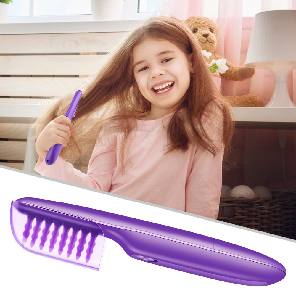 Amazon.com: LLCOFFGA - Cepillo de pelo para rizar pelo, 2 en 1, cepillo  giratorio para cabello largo, pelo corto, cepillo eléctrico de rizado,  alisador de pelo : Belleza y Cuidado Personal