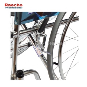 Fauteuil roulant pour personnes âgées, usage hospitalier et domestique, équipement de réadaptation, fauteuil roulant pliable - Product Image 4