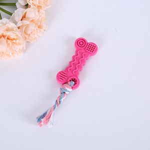 Jouet à mâcher pour chien en TPR durable, forme biscuit, nettoyage dentaire, taille moyenne, fournitures pour animaux de compagnie pour chiens - Product Image 2