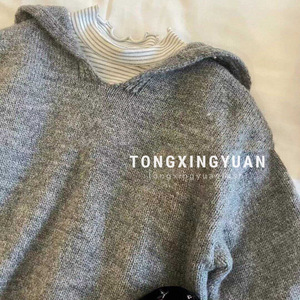 Tongxingyuan Girls Knitted Sweater Set Leggings Solid Color Cotton <b>Woolen</b> Autumn Spring Outfit - Product Image 4