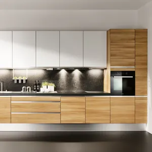 杰出的新的简单设计厨房橱柜现代出售
