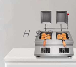 Freidora Automática de Dumplings, Cocedor Eléctrico de <span class=keywords><strong>Gyoza</strong></span>, Parrilla de Acero Inoxidable para Freír, Máquina para Hacer Dumplings de Hierro Fundido sin Recubrimiento - Product Image 4