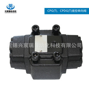 Vanne de retenue hydraulique CPDT 03 A1 D, CPDT 06 A1 D, CPDT 10 A1 D en fer pour système hydraulique (moyens liquides) - Product Image 1