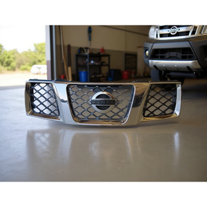 Calandre avant chromée pour NP300 Navara 2005-2014, pièce de rechange pour carrosserie automobile, ajustement d'usine, modèle Dfac, état neuf, modèle P0190 - Product Image 1