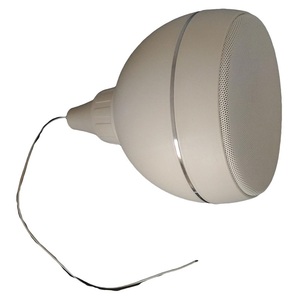 Haut-parleur de plafond suspendu PA 100V blanc pour usage intérieur et extérieur - Product Image 2