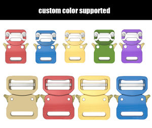 Turun 14mm ajustable DIY hebilla de tapa de Metal hebillas de correa para sombreros con cliente hebilla decorativa de Metal de 1/2 pulgadas - Product Image 4