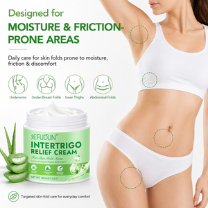 Crema SEFUDUN Intertrigo Relief 120g, Ungüento para el Cuidado <span class=keywords><strong>de</strong></span> las Pieladas <span class=keywords><strong>con</strong></span> Óxido <span class=keywords><strong>de</strong></span> <span class=keywords><strong>Zinc</strong></span> y Aloe para Aliviar la Dermatitis por Fricción, Humectante y Protector <span class=keywords><strong>de</strong></span> la Barrera Cutánea - Product Image 3