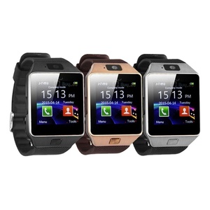 Vendita calda DZ09 Smart Clock <span class=keywords><strong>telefono</strong></span> <span class=keywords><strong>con</strong></span> fotocamera SIM Slot funzione bussola TFT Display Call promemoria calendario per Android iOS - Product Image 2