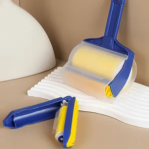 Yeniden yapışkan seçici temizleyici kumaş tiftiği ev Pet saç çıkarıcı fırça temizleme yün fırça fırça temizlik için giysi