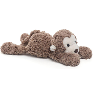 ตุ๊กตาลิงยัดไส้ผ้ากำมะหยี่ขนยาว13นิ้วน่ารักแบบ8353 - Product Image 1