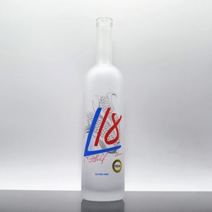 Personalizada de cristal de la certificación de la FDA de calidad alimentaria botella de vidrio botella de corcho para los espíritus para licor vodka tequila ron, ginebra - Product Image 3