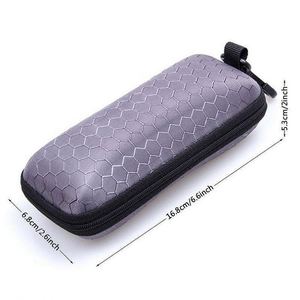 Boîte de rangement en EVA pour lunettes, étui coloré pour lunettes avec cordon et fermeture éclair, étui à lunettes de soleil en gros - Product Image 3