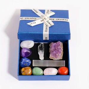 Lot de Pierres Brutes Naturelles Roulées en Sélénite pour Chakra, Richesse, Amour, Énergie, Guérison, Reiki – Cadeau en Cristal - Product Image 4