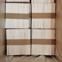Bâtonnets de crème glacée en bois jetables écologiques à bord droit 114*10*2mm, vente en gros