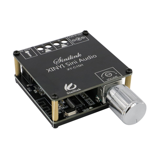 Original XY-C15H 20W Digital Power Amplifier Protection & Driver Board Module Dual Channel 360 Degree Stepless Tuning Stereo BT