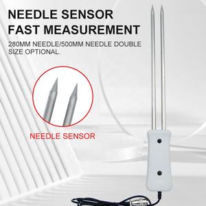 เครื่องวัดความชื้นแบบดิจิตอลสำหรับไม้ สิ่งทอ เส้นด้าย หนัง กระดาษ - Product Image 5