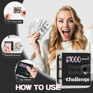 Cahiers amusants et robustes à feuilles mobiles pour la gestion de l'argent, parfaits pour apprendre aux enfants à économiser un cadeau de Noël parfait pour les enfants - Product Image 5