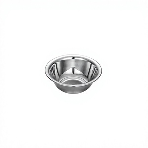 SFB35 717 304 Stainless Steel Mixing Bowl Large Capacity <b>Round</b> Kitchen <b>Basin</b> for Salad and Vegetables - Product Image 2