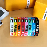 Bracelet en Caoutchouc Silicone Gaza de Stock, Vente en Gros, Bracelet Palestine