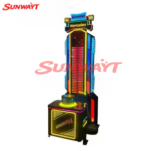 Consola de Juego Arcade de Fuerza y Boxeo Tipo Martillo, Operada con Monedas, la Más Popular para Pruebas de Fuerza - Product Image 4