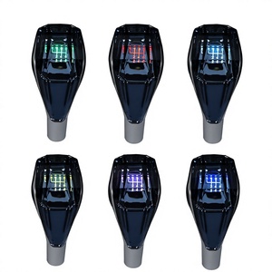 Palanca de Cambios de Cristal con LED de Aleación de Aluminio, Activación Táctil, Iluminada, Plegable, Multicolor, para la Mayoría de los Vehículos - Product Image 3