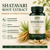 Capsules d'extrait de Shatavari personnalisées OEM ODM, marque privée, complément alimentaire pour l'équilibre hormonal féminin pour les vendeurs Amazon