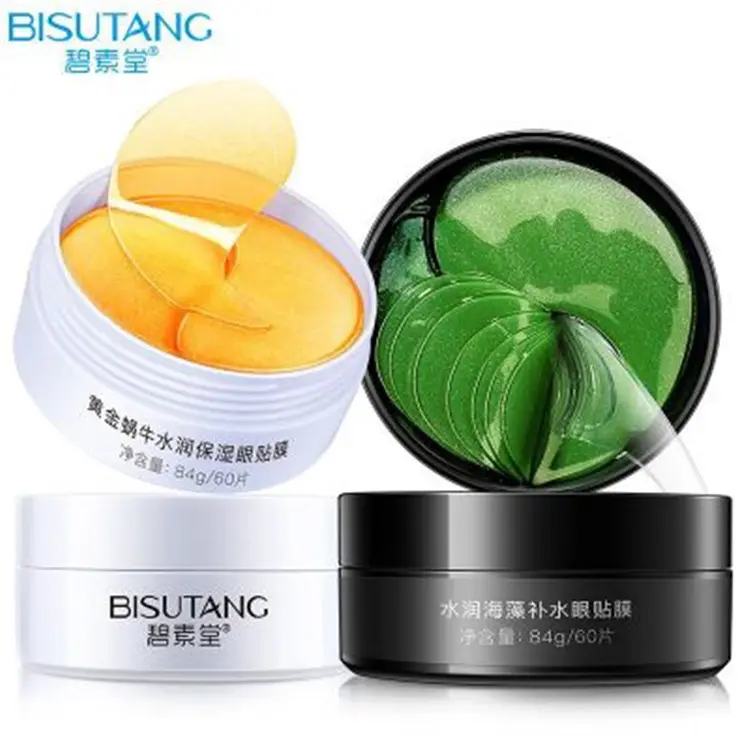 BISUTANG under patch occhio maschera per gli occhi di bellezza guangzhou cosmetici maschera per gli occhi oro