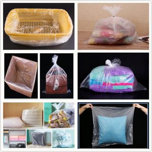 24x24 Inch Clear Plastic <b>Bags</b> Heavy Duty 2 Mil Three Side Seal For Packaging Storage Shipping 50 Pcs - Product Image 3