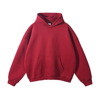 Pull-over décontracté pour homme, personnalisé avec logo, grande taille, écologique, respirant, avec poches, en coton épais, couleur unie
