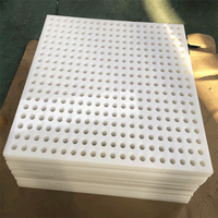 ZSPE Feuille perforée en plastique PVC HDPE personnalisée Plaque perforée en polypropylène PP